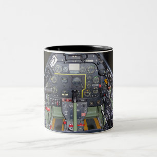In The Cockpit Two-Tone Coffee Mug