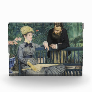 In the Conservatory Edouard Manet  Photo Block