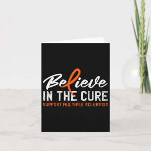 In The Cure Ms Multiple Sclerosis Awareness 1 Card