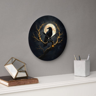 In the Darkness of the Night” – The Moon’s Silent  Large Clock