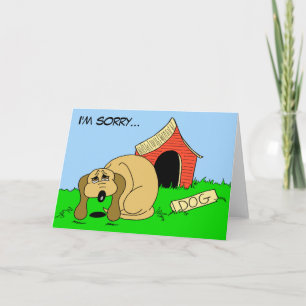In The Doghouse Card