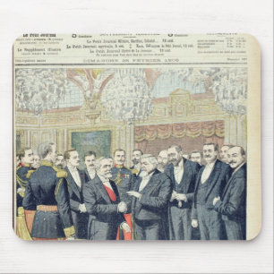 In the Elysee Palace, the Ceremonial Transfer Mouse Pad