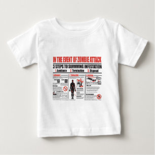 In The Event of Zombie Attack: T SHIRT