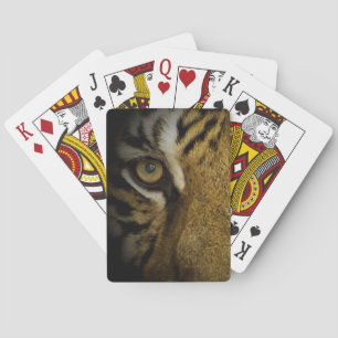 In the Eye of a Tiger Playing Cards