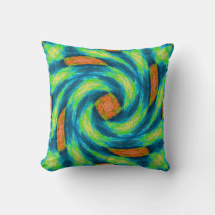 In the eye of the storm.... throw pillow