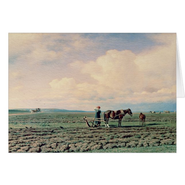 In the Field, 1872 (Front Horizontal)