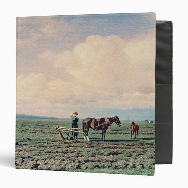 In the Field, 1872 Binder (Front/Inside)