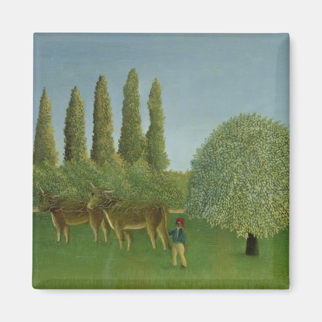 In the Fields, 1910 Magnet (Front)