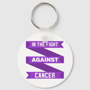 In The Fight Against GIST Cancer Keychain