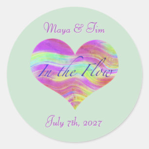 In the Flow of Love Sticker