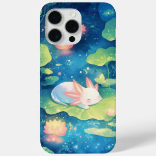 In the Flower Pond Axolotl Sweet Escape iPhone 15 Pro Max Case