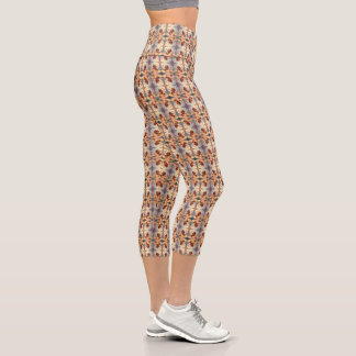 In the Footsteps of Blossom Gold.4 Capri Leggings