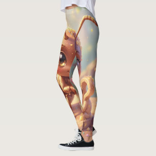 In the Footsteps of Floral Gold.4 Leggings