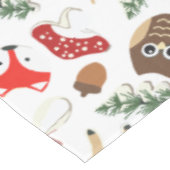 In the Forest Christmas Holidays Pattern Tablecloth (Angled)