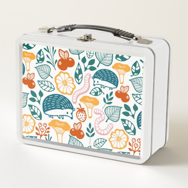 In the forest metal lunch box (Front)