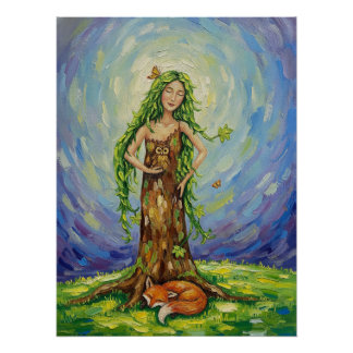 IN THE FOREST  POSTER