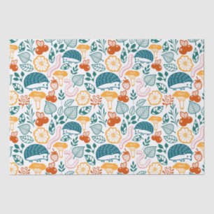 In the forest tissue paper