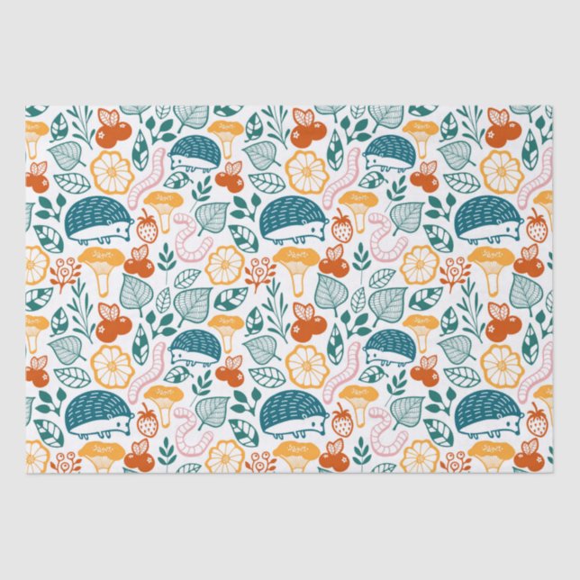 In the forest tissue paper (Front)