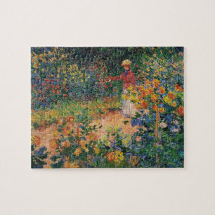 In The Garden by Claude Monet Jigsaw Puzzle