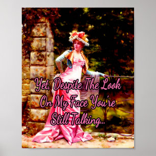 In the Garden by Frederic Soulacroix  Poster