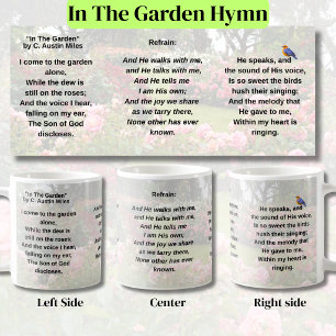 In The Garden Christian Hymn Coffee Mug