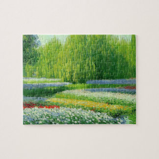 In The Garden - Impressionist Styled Picture Jigsaw Puzzle