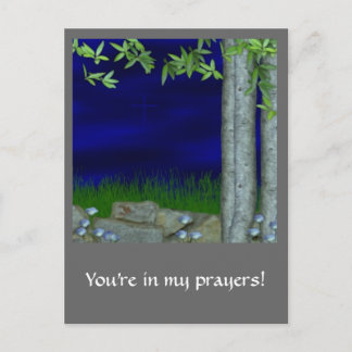 IN THE GARDEN POSTCARD