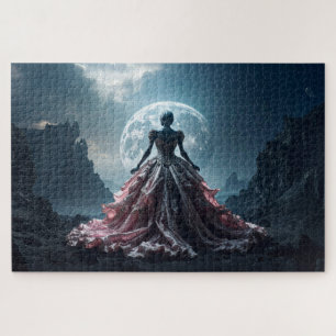 In the glow of the moon jigsaw puzzle