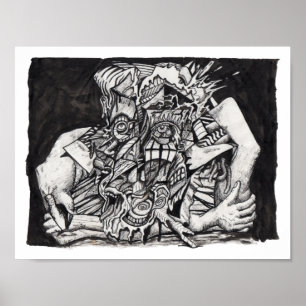 In the Grip, by Brian Benson, Poster