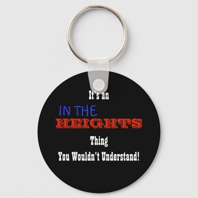 In The Heights Keychain (Front)