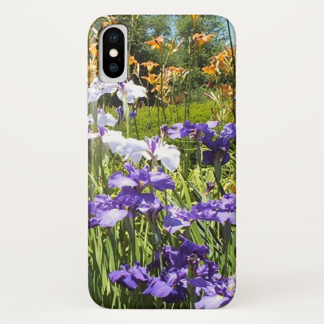 In the Iris Garden Case-Mate iPhone Case (Back)