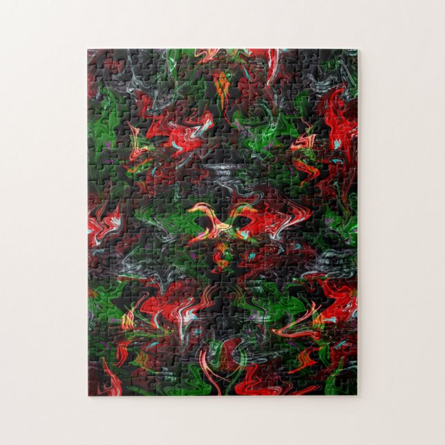 In the Koi pond... Jigsaw Puzzle (Vertical)