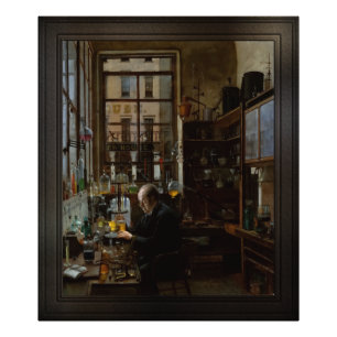 In the Laboratory by Henry Alexander Photo Print