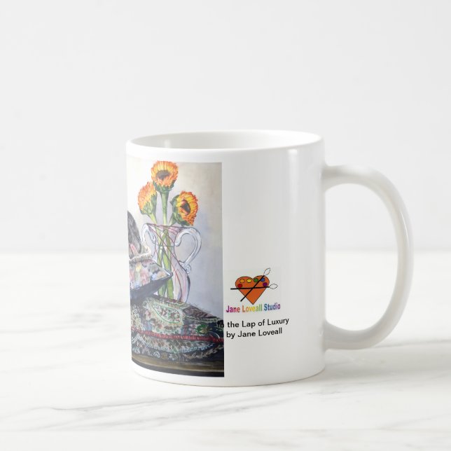 In the Lap of Luxury Mug (Right)