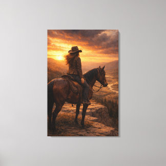 In the Light | Horse Art | Stretched Canvas Print