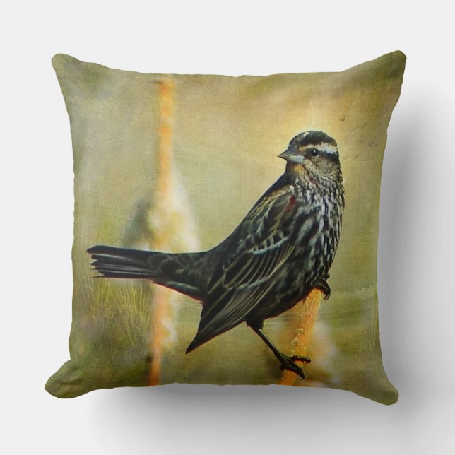 In the Limelight Throw Pillow (Front)