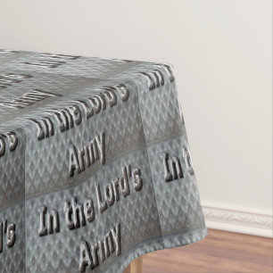 In the Lord's Army Tablecloth