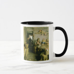 In the Mask Studio, 1897 Mug