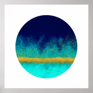 In the Mist (Zen Circle) Poster