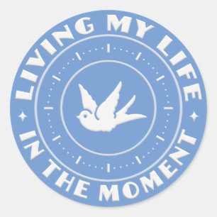 IN THE MOMENT custom stickers