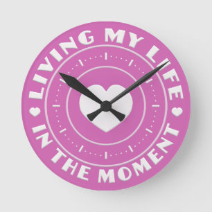 IN THE MOMENT custom wall clocks