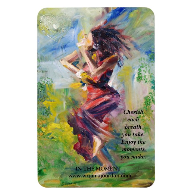 In The Moment magnet (Vertical)