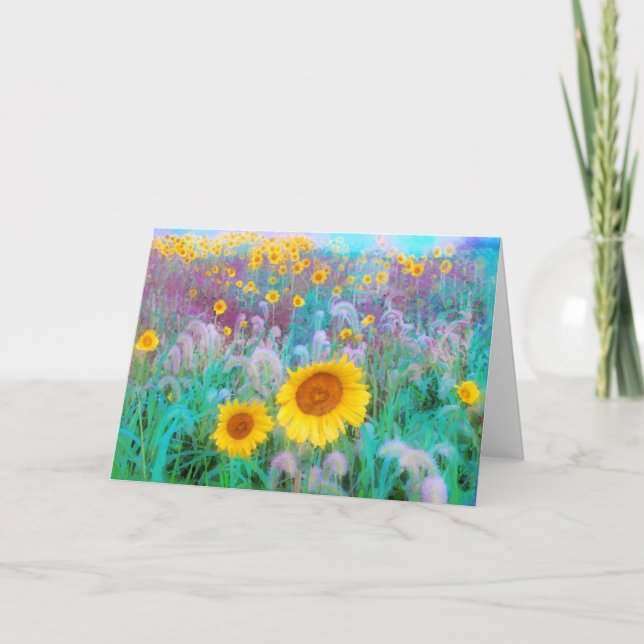 In the morning , card (Front)