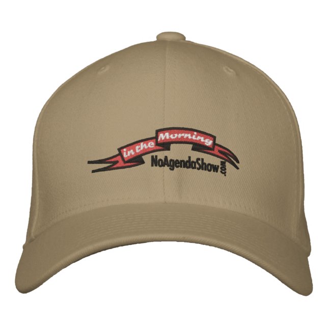 In the Morning - Embroidered hat (Front)