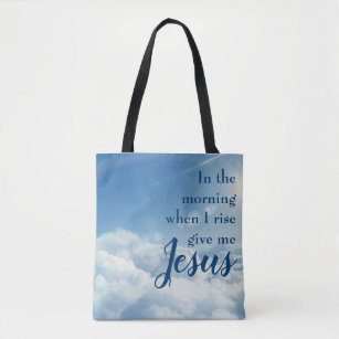 In the morning (two sided tote) tote bag