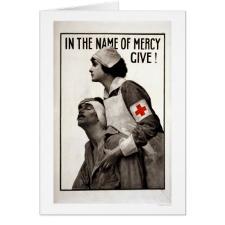 In the name of mercy give!