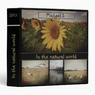 In the natural world 3 ring binder