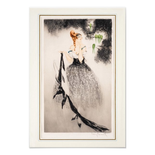 In the Nest, 1922 by Louis Icart Photo Print (Front)