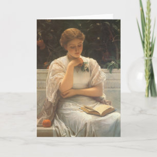 In the Orangery by Charles Edward Perugini Card