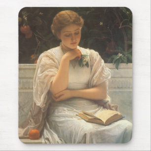 In the Orangery by Charles Edward Perugini Mouse Pad